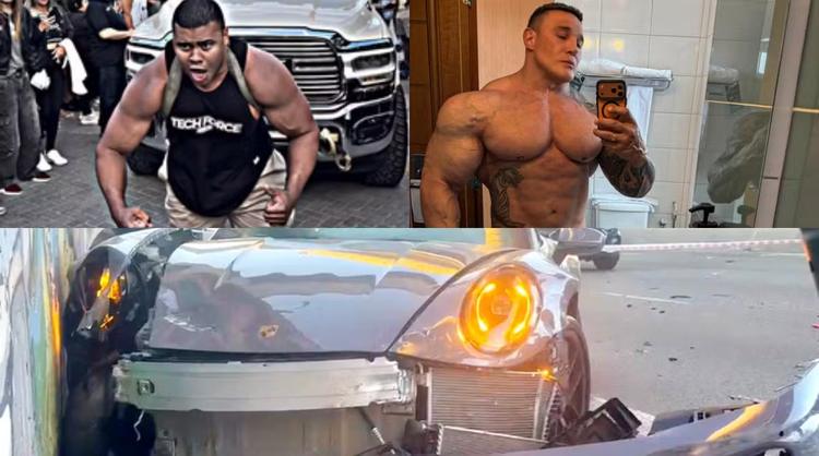 Fábio Giga disse que estava com o influencer Bitelo quando bateu Porsche; bafômetro deu negativo