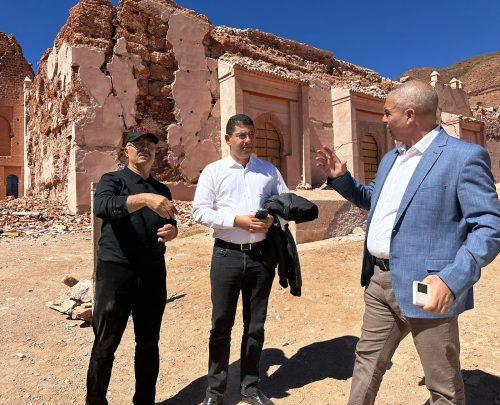 بالڤيديو.. الوزير بنسعيد يتفقد مسجد تينمل التاريخي المتضرر من الزلزال