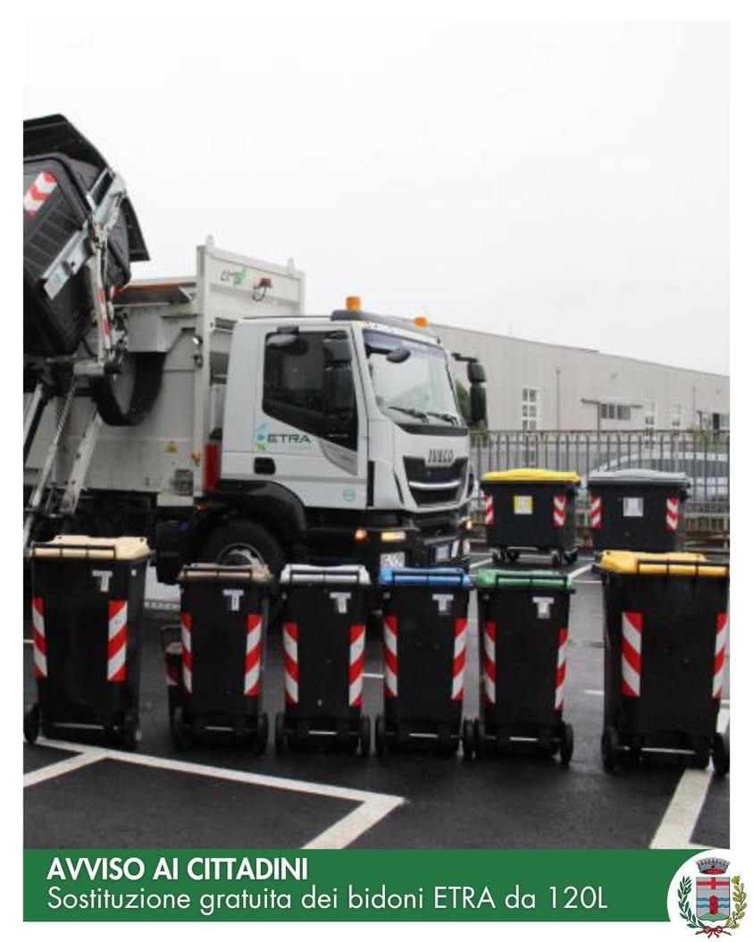 🗑 Nuovi contenitori ETRA: al via la sostituzione gratuita 🚛 È in corso nel comune di Santa Giustina in Colle la 𝘀𝗼𝘀...