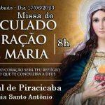 Missa do Imaculado Coração de Maria – 17.06.2023