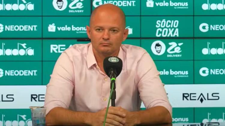 Coritiba não deve contratar mais na temporada (Foto: Reprodução/TV Coxa)