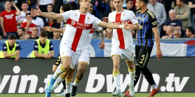 Pisa a un passo dalla B, il Genoa vince 2-1 e blinda la Serie A