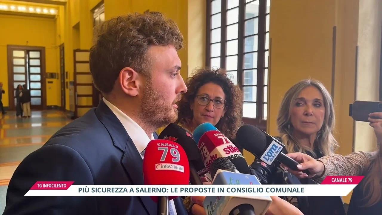 Salerno, più sicurezza sul territorio: ecco le proposte avanzate in Consiglio comunale