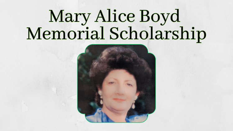 Honoring a Legacy of Faith and Achievement:  Twenty Years of the Mary Alice Boyd Memorial Scholarship