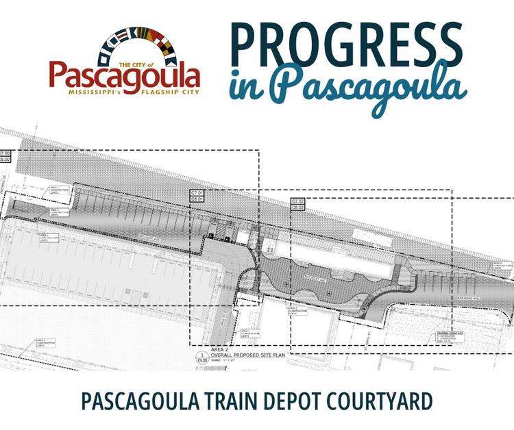 Pascagoula launches downtown courtyard project
