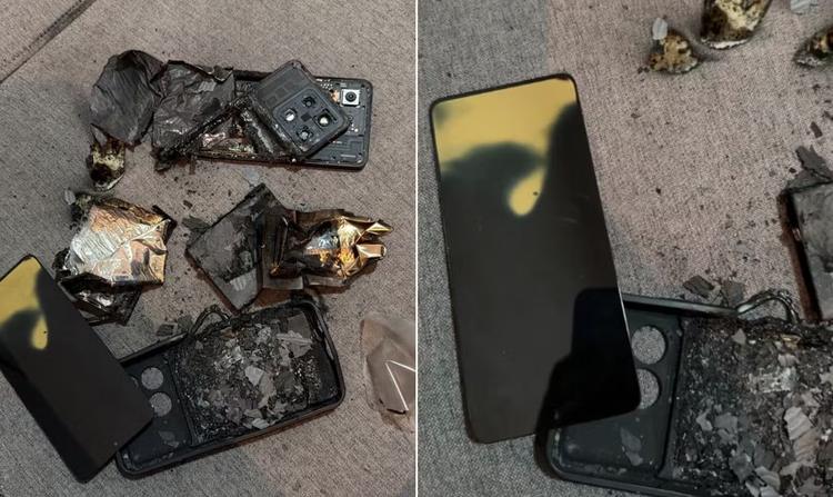 Celular explode e adolescente fica ferido em Goiás; vídeo