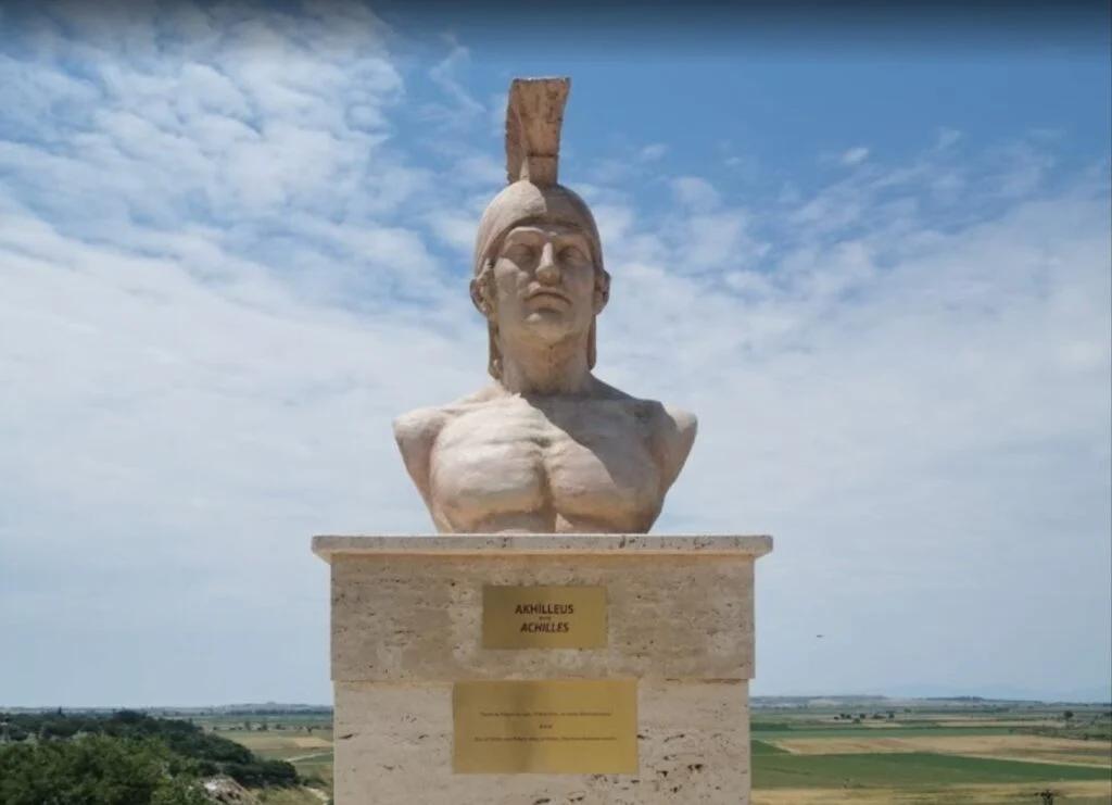 Busts of Ancient Greek Trojan War Heroes Adorn Village in Turkey