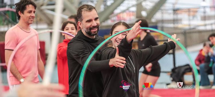 Día del Padre: así se vivió el Entrenamiento Padre e Hija de Gimnasia Rítmica
