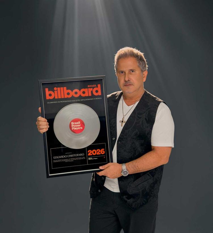 Eduardo Cristófaro, fundador da PromoAção, é reconhecido entre os 50 Power Players da Billboard Brasil