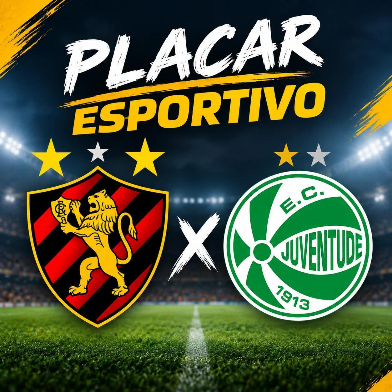 ESPORTE: JUVENTUDE CEDE A VIRADA E PERDE PARA O SPORT EM RECIFE: CONFIRA OS GOLS E MELHORES MOMENTOS DO JOGO