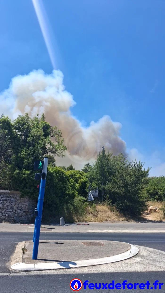 Incendie Montpellier 8 juillet