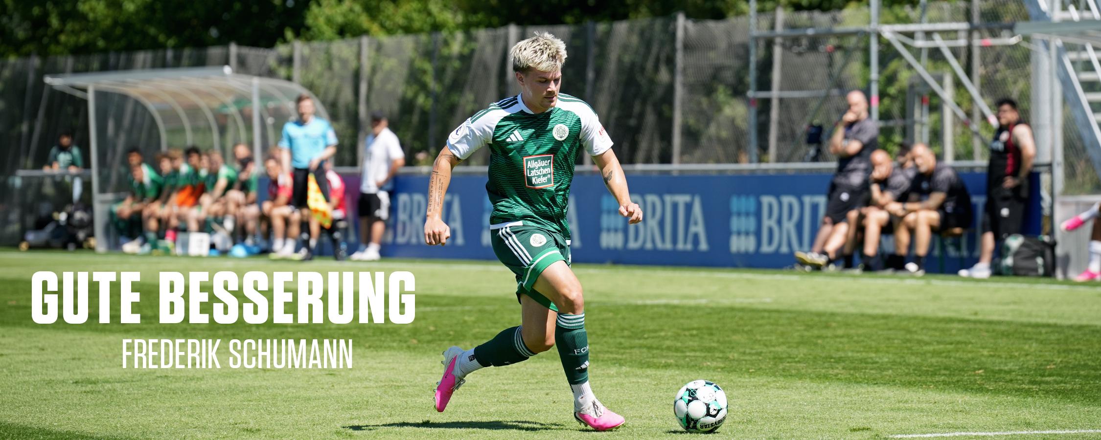 Frederik Schumann erleidet Kreuzbandriss