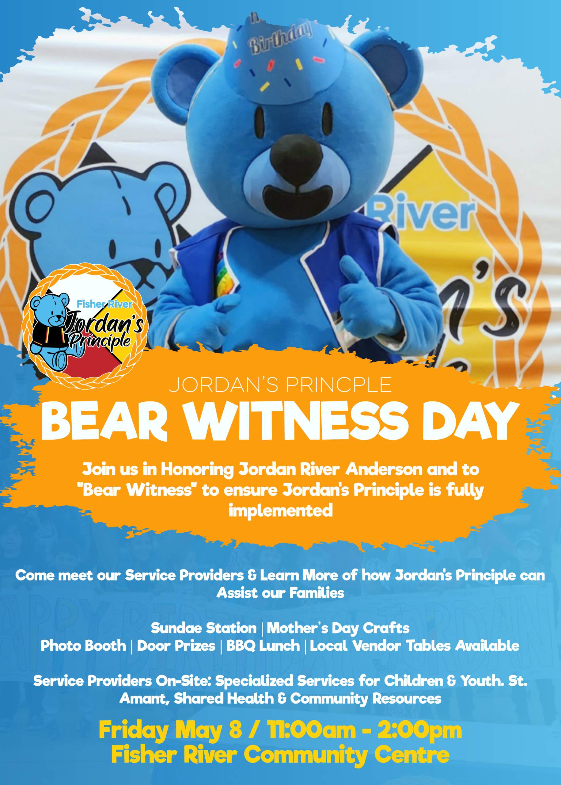 Jordan’s Principle Bear Witness Day – May 8