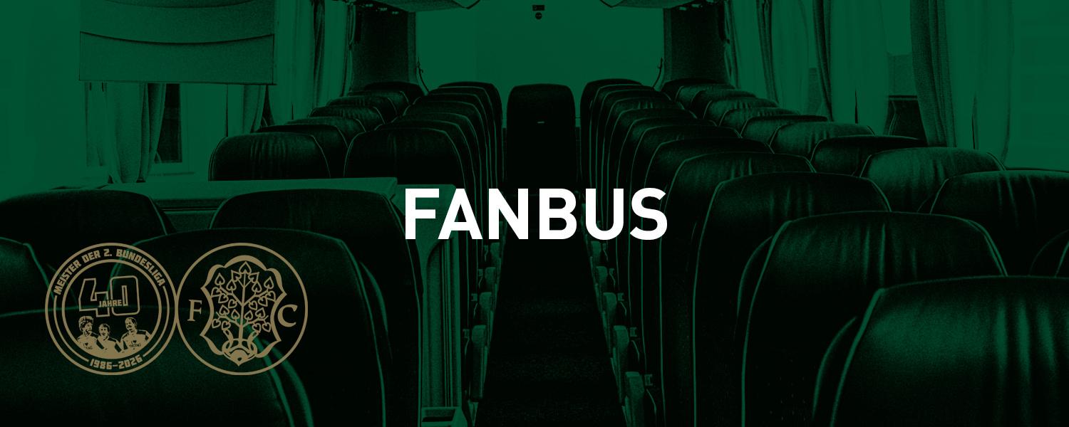 Fanbus zum Jubiläumsspiel in Darmstadt