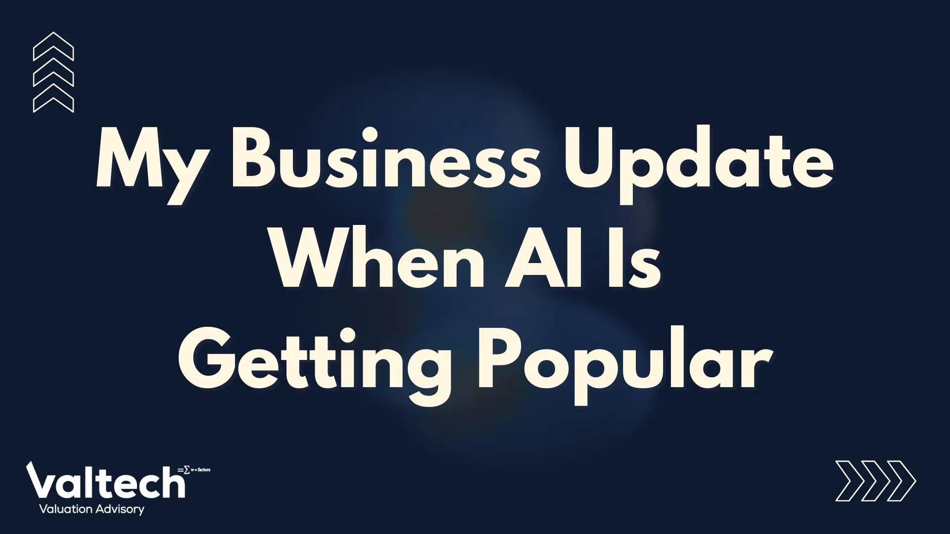 Valtech’s Business Update and Strategy When AI Is Getting Popular