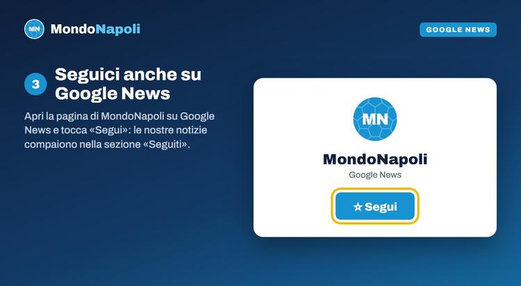 Il pulsante Segui su Google News
