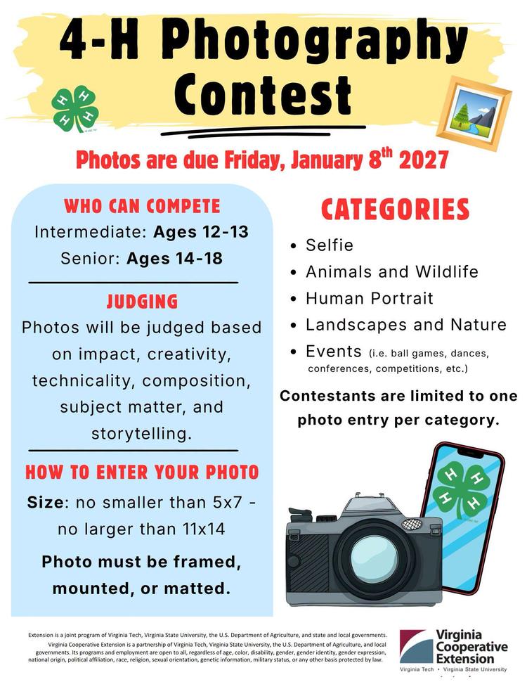 4-H Photography Contest