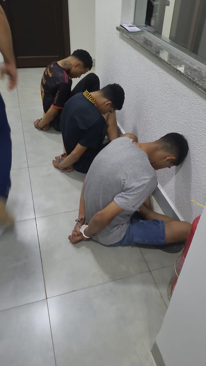 Polícia Civil prende três jovens autores de dois roubos em Sinop 5