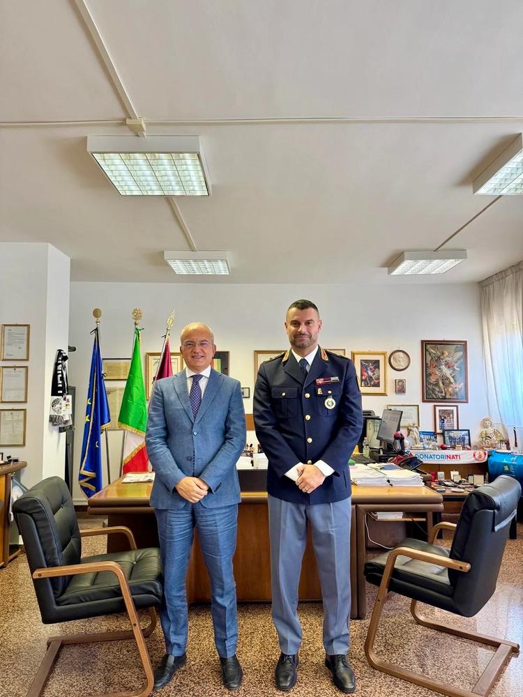 Foggia, il Vice Questore Tommaso Vecchio alla guida della Polizia Stradale