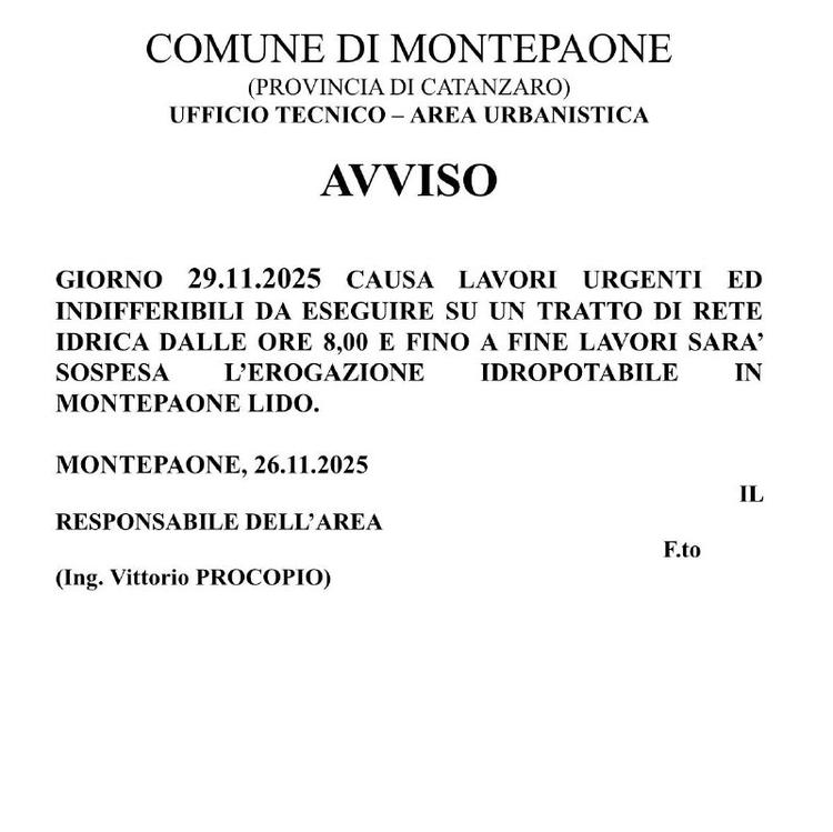 Avviso