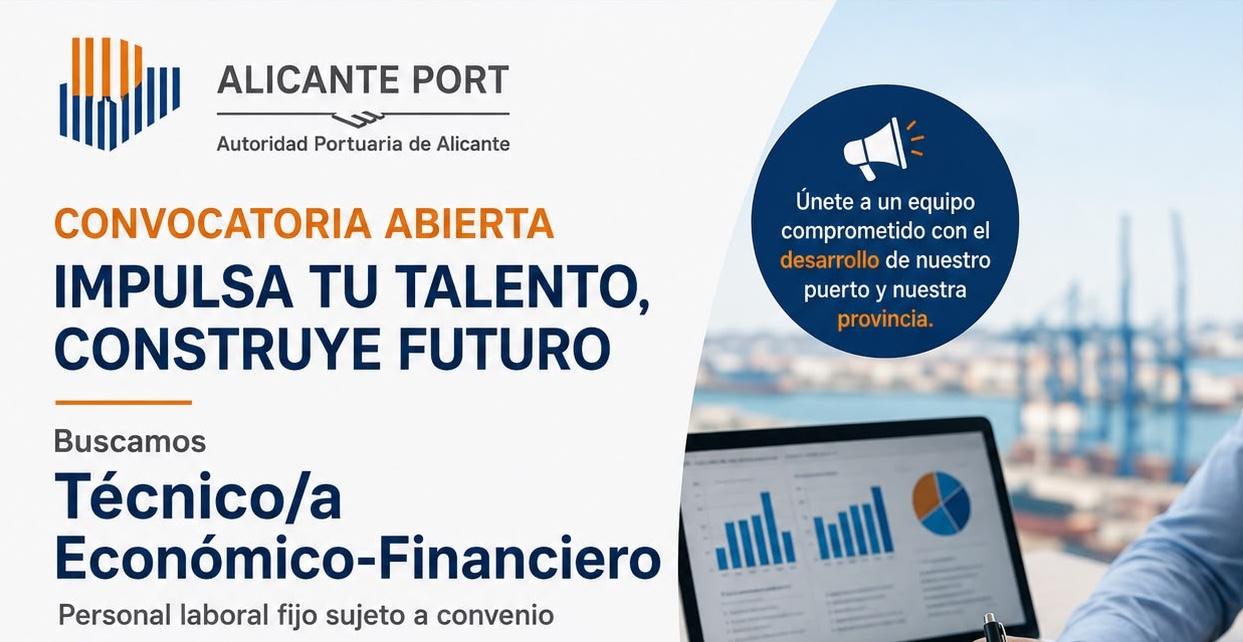 Oferta de trabajo en PUERTO ALICANTE