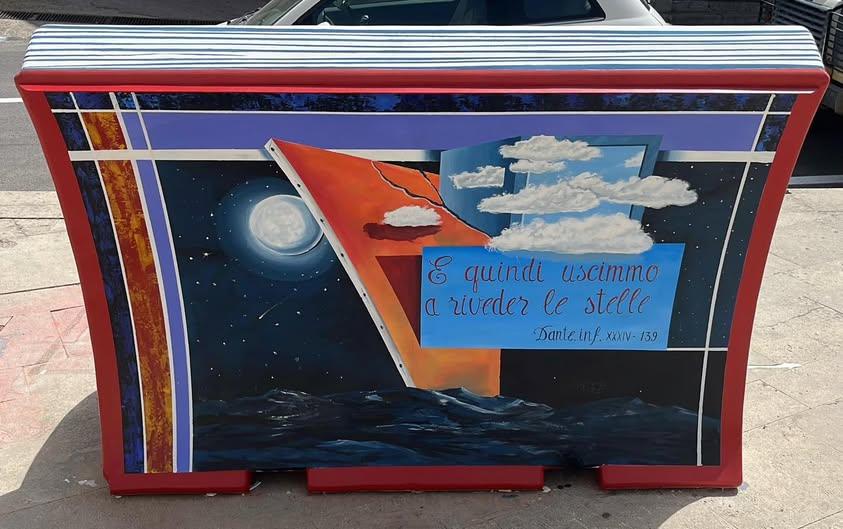 L’Amministrazione Comunale è lieta di presentare alla comunità la prima Panchina Letteraria, realizzata dall’artista Pas...
