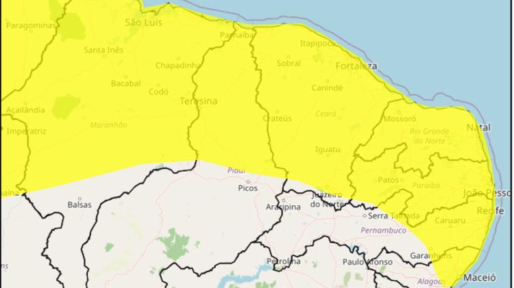 Alerta de chuvas intensas: Caruaru e 75 outras cidades do interior de PE são notificados pelo Inmet; veja previsão do tempo