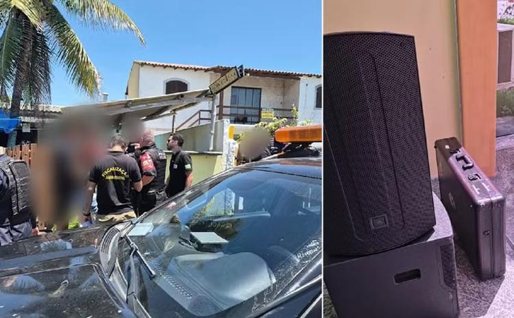 Festa rave irregular é interrompida após denúncias em Arraial do Cabo