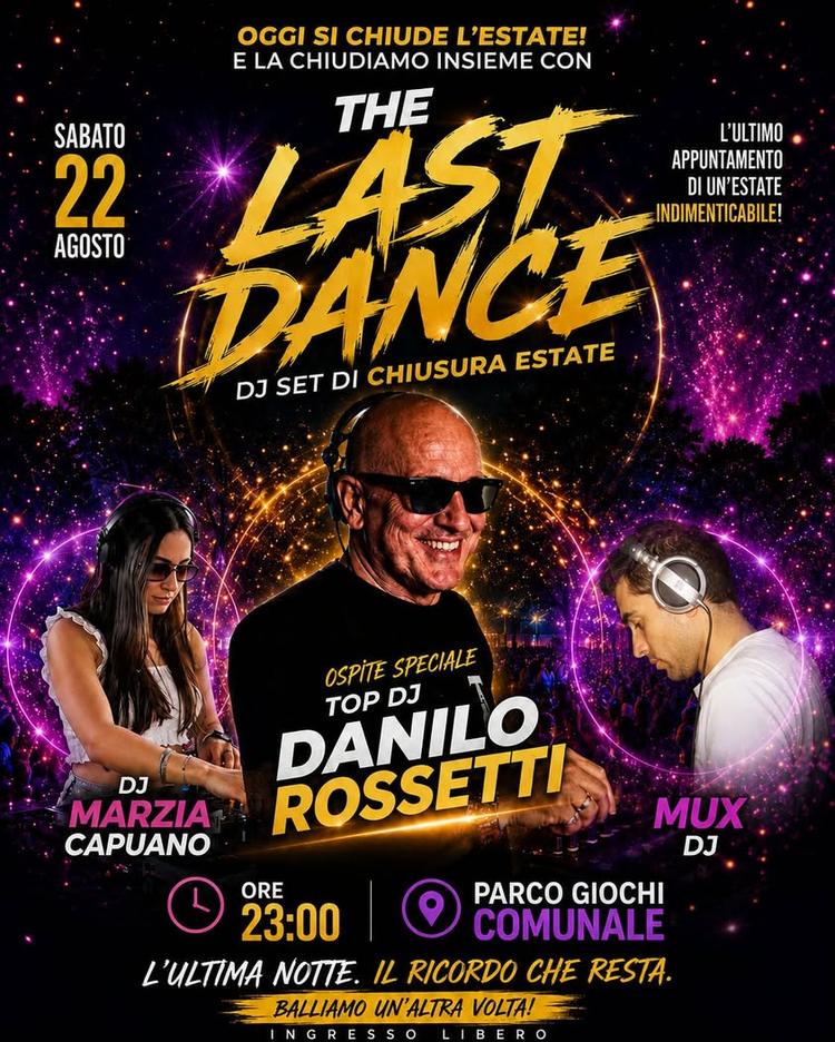 🔥 THE LAST DANCE: L’ULTIMA NOTTE PRIMA DEL SIPARIO! 🔥 L'estate sta finendo, ma stasera la chiudiamo NEL MODO PIÙ ESPLO...