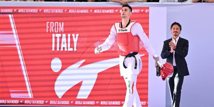 Taekwondo, il calabrese Alessio medaglia d'argento: l'azzurro cede in finale al Grand Prix di Roma