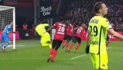 J26 EA Guingamp - Angers SCO ( 1-0 ) - Résumé - (EAG - SCO)   2018-19