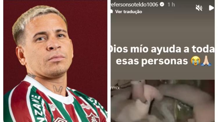 Jogadores venezuelanos de clubes cariocas pedem ajuda para vítimas de terremoto na Venezuela: 'Deus ajude essas pessoas'