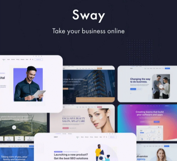 come funziona Sway, uno dei migliori temi WordPress multiuso
