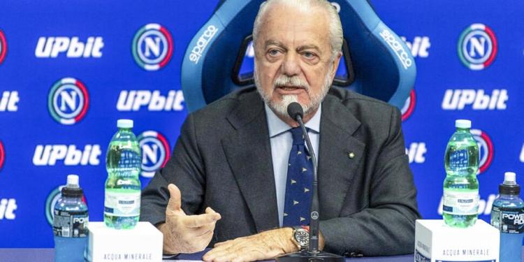 Aurelio De Laurentiis indagato per un punto di ristoro abusivo nello stadio "Maradona"