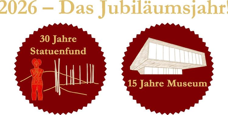  Logo der Keltenwelt am Glauberg zum 30 Jährigen Statuenfund
