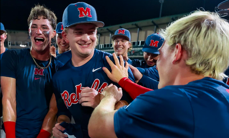 Decker’s sacrifice fly sends Ole Miss to first super regional since 2022