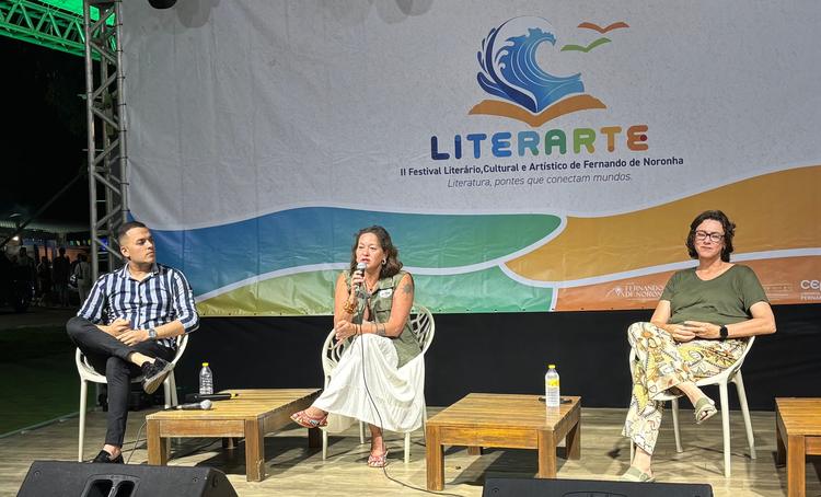 Festival une literatura e conservação ambiental em Fernando de Noronha
