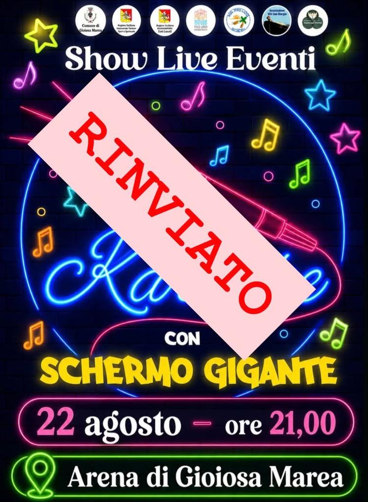 Il KARAOKE di oggi sabato 22 Agosto prende un attimo fiato e TORNA PIÙ CARICO CHE MAI! 📅 NUOVA DATA: MERCOLEDÌ 26 AGOST...