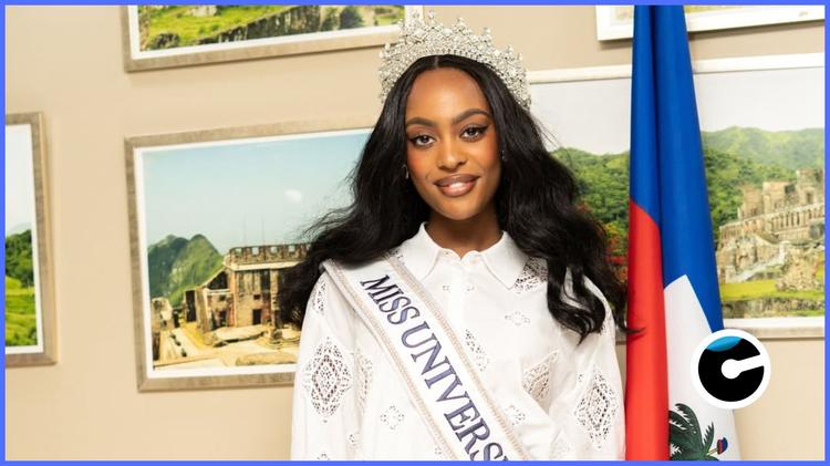 Miss Univers Haïti 2025 Melissa Queenie Sapini en visite en Haïti après six années d’absence