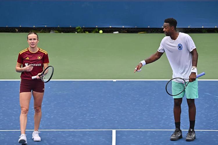 US Open : le couple Monfils – Svitolina en demi-finales du double mixte