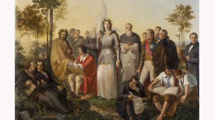 Le Rendez-vous du MUDAAC : focus sur LE PARNASSE DES VOSGIENS CÉLÈBRES de Monchablon