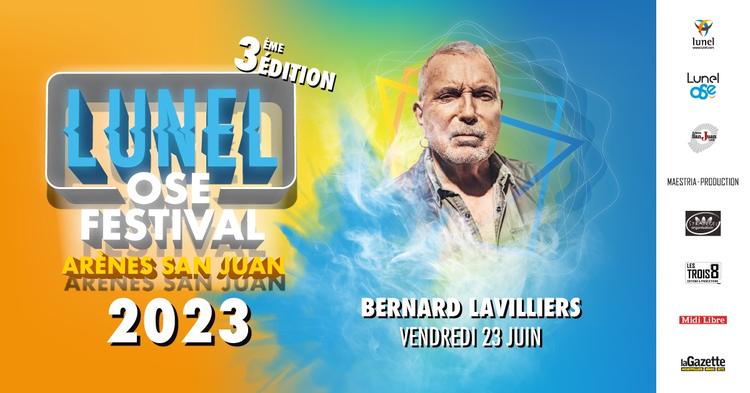 Jeu concours : gagnez vos places pour Bernard Lavilliers au Lunel Ose Festival le 23 juin !