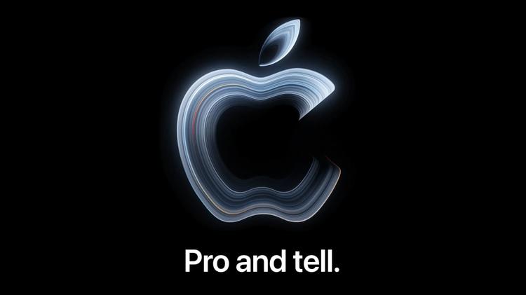 apple 'pro and tell' event artwork