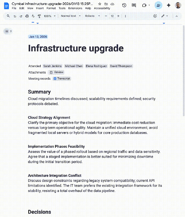 New ways to customize AI generated meeting notes 6648 2
