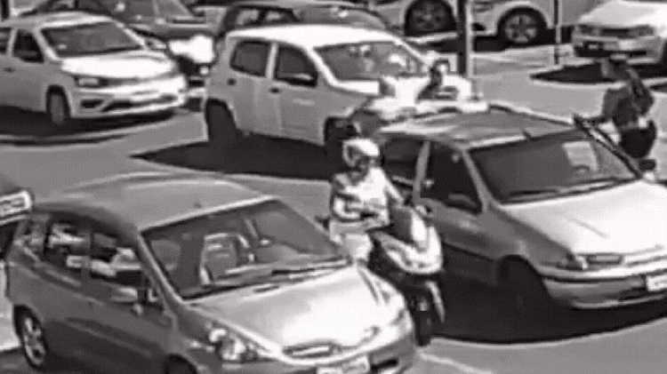 VÍDEO: Fechada no trânsito termina com motorista esfaqueado nas costas em Uberlândia