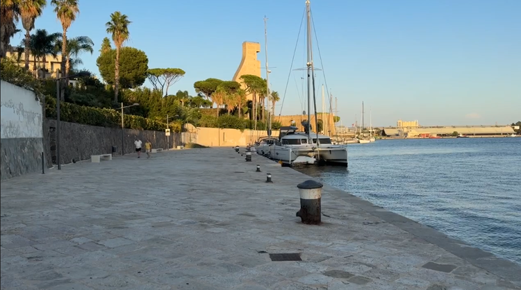 Brindisi: Villaggio Pescatori, la posizione della Casa dei Moderati
