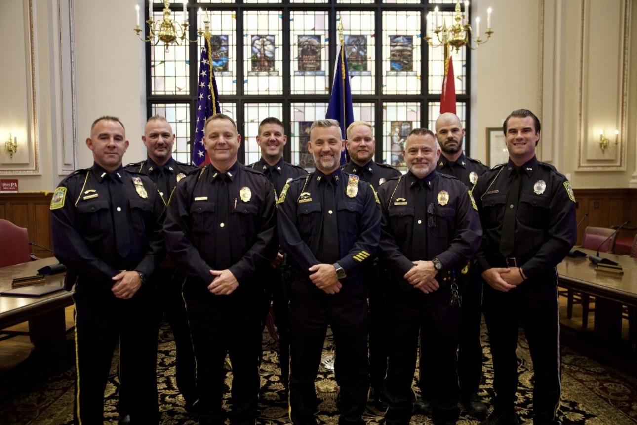 Reading Police recognize 12 officers promoted to new roles