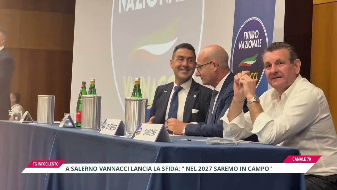 Salerno, bagno di folla per Vannacci che lancia la sfida: “Nel 2027 saremo in campo”