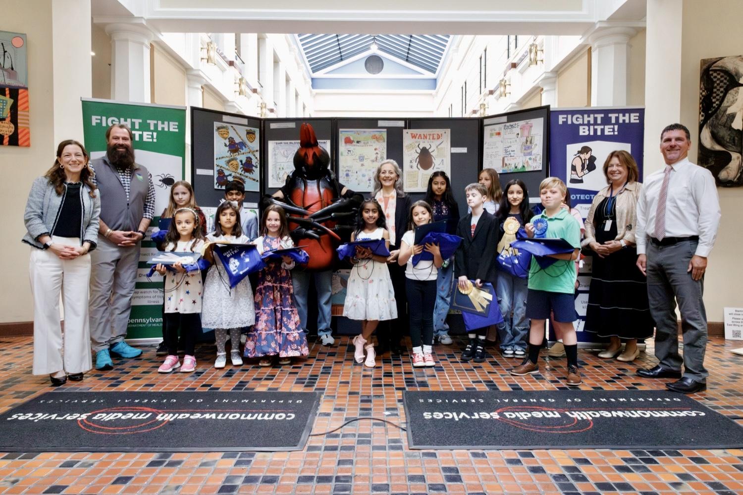 Berks County student recognized in statewide Lyme disease awareness art contest