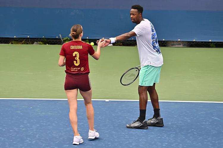 US Open : Monfils et Svitolina démarrent fort en double